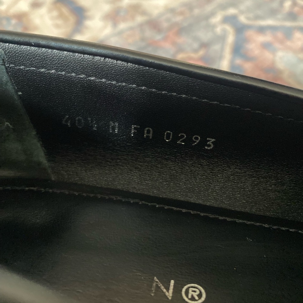 Louis Vuitton Black Chess Flat Leather Loafers - Picture 11 of 13